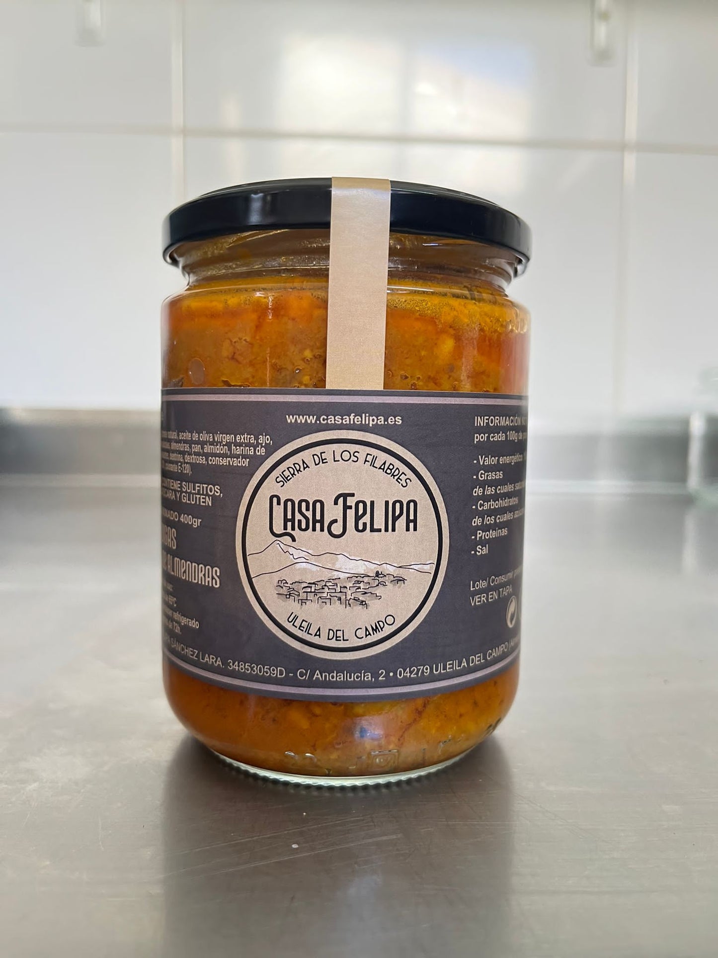 Albóndigas en salsa de almendras (3 uds)