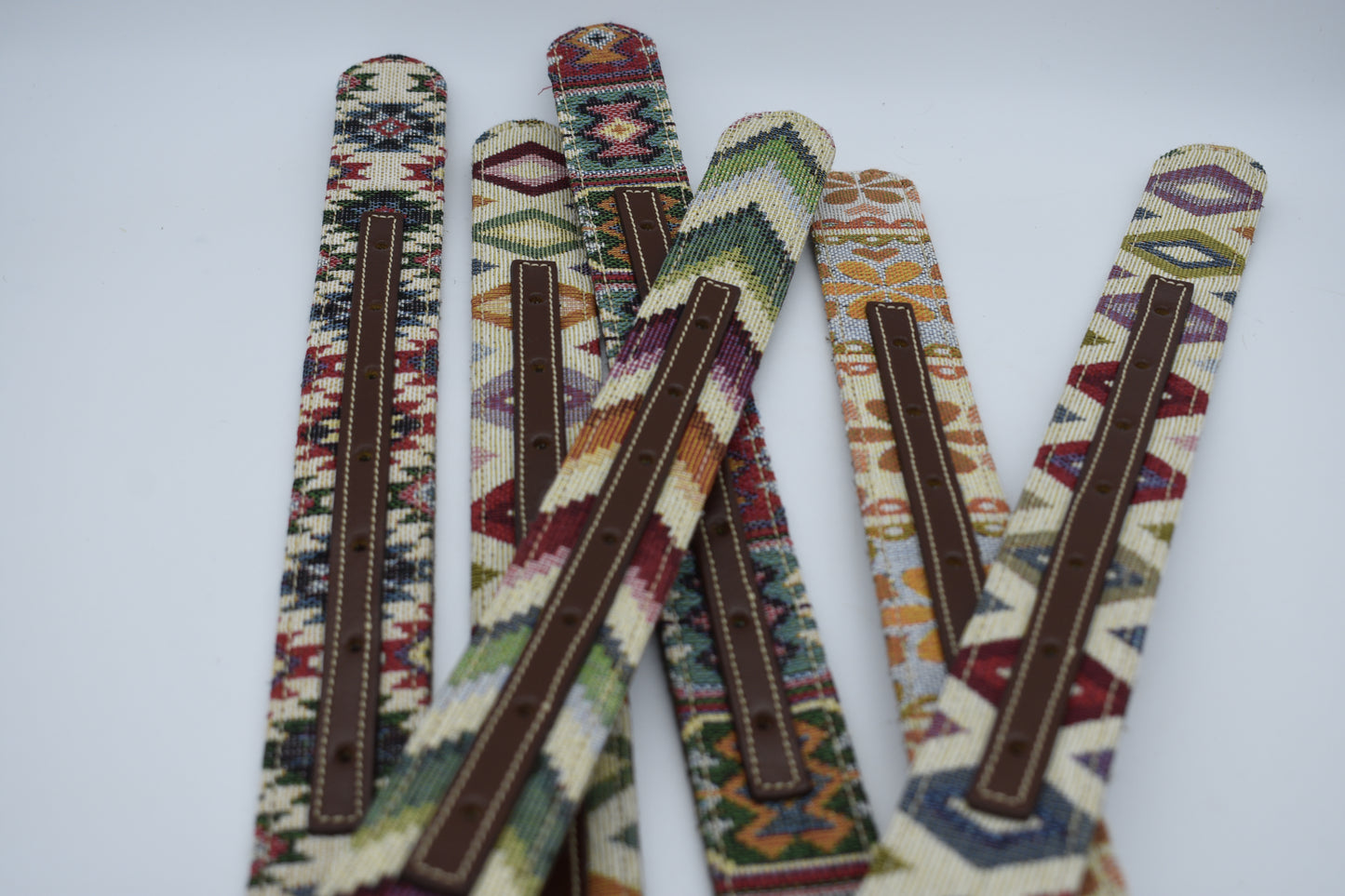 Cinturón cuero y tapicería