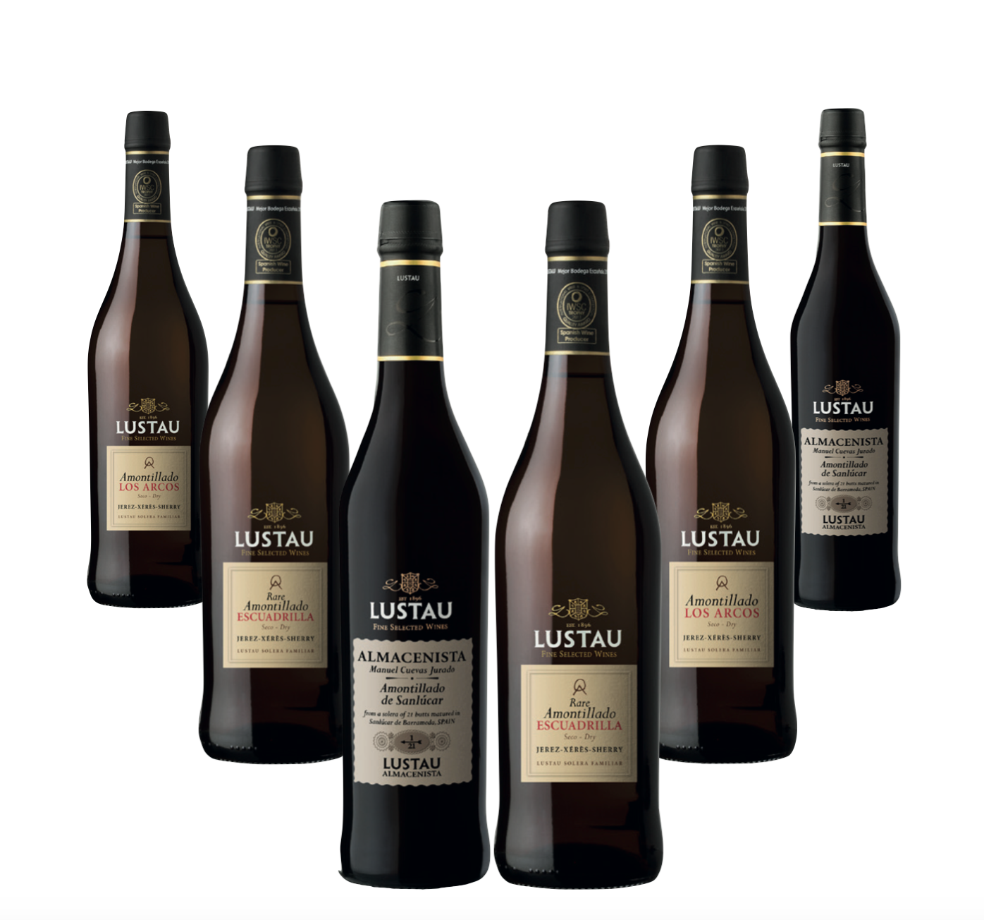 Pack Amontillados Lustau