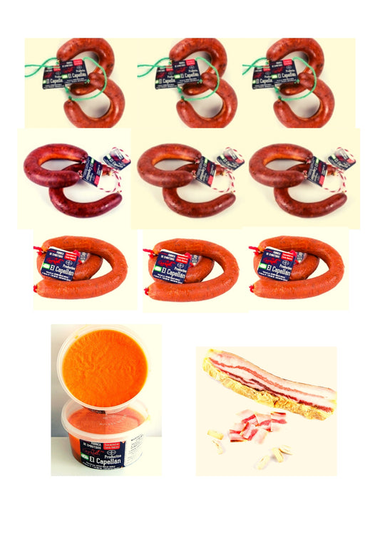 Surtido 3: Chorizos "El Capellán". Especial